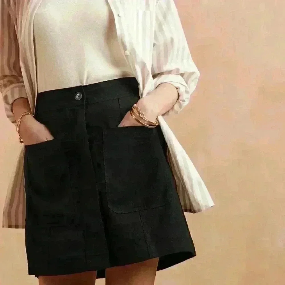 Banana Republic Seamed Mini Skirt
